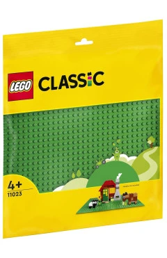 LEGO Конструктор Classic зелёная базовая пластина 11023