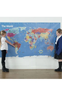 tts Вінілове поле Bee-Bot World Map