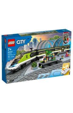 LEGO Конструктор City Trains пассажирский поезд-экспресс, арт. 60337