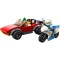 LEGO Конструктор City Преследование автомобиля на полицейском мотоцикле, 60392 купить в Украине, цена | NaDitok