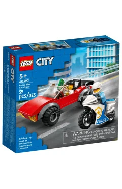 LEGO Конструктор City Преследование автомобиля на полицейском мотоцикле