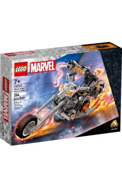 LEGO Конструктор Super Heroes Призрачный всадник: робот и мотоцикл