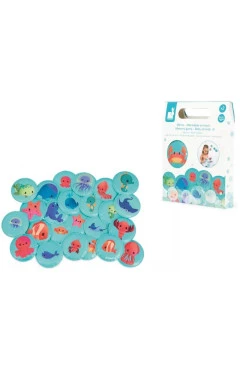Janod Игрушка для купания детеныши животных 24 эл, арт. J04723