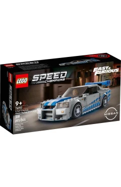 LEGO Конструктор Speed Champions подвійний форсаж Nissan Skyline GT-R R34, арт. 76917