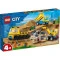 LEGO Конструктор city будівельний вантажівка і кулястий кран-таран, арт. 60391