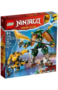 LEGO Конструктор Ninjago Командные роботы ниндзя Ллойда и Арин