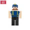 Roblox Игровая фигурка Deluxe Mystery Pack Big Bank Robbery Edguard & Boz S2, арт. ROB0583
