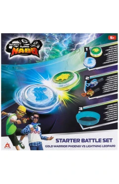 Infinity Nado VI Starter Battle Set Gold Warrior Phoenix vs Lighting Leopard ігровий набір, арт. EU654183