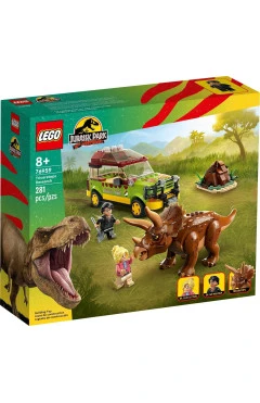 LEGO Конструктор Jurassic Park Исследование трицератопсов
