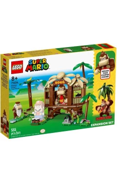 LEGO Конструктор Super Mario Дом на дереве Донки Конг. Дополнительный набор