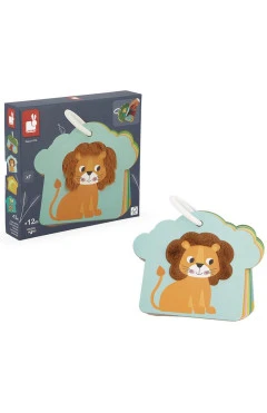 Janod Игровой набор Тактильные карты саванна, арт. J02694