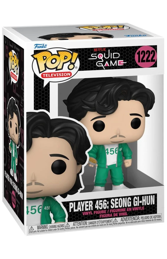 Funko Фигурка Funko POP TV: Squid Game- Player 456:Seong Gi-hun, 5908305237341 купить в Украине, цена | NaDitok