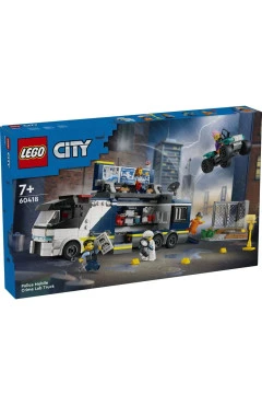 LEGO конструктор City пересувна поліцейська криміналістична лабораторія, арт. 60418