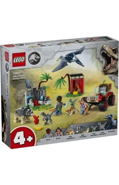 LEGO конструктор Jurassic World baby dinosaur rescue center, арт. 76963