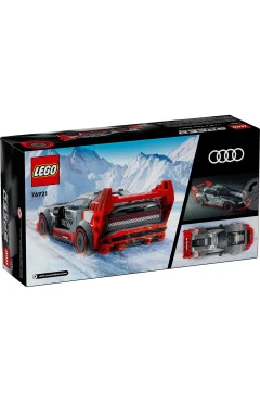 LEGO конструктор Speed Champions автомобиль для гонки audi s1 e-tron quattro, арт. 76921
