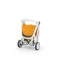 Прогулянкова коляска Greentom Classic sunflower white, арт. 8719323770843