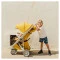 Прогулянкова коляска Greentom Classic sunflower white, арт. 8719323770843
