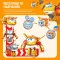 Super Wings ігровий набір Transforming золотий хлопчик і улюбленець Golden Boy Pet, арт. EU770441