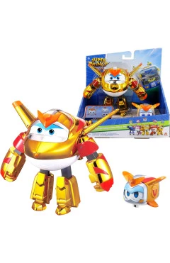 Super Wings ігровий набір Transforming золотий хлопчик і улюбленець Golden Boy Pet, арт. EU770441