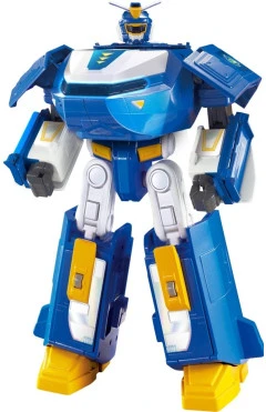 Super Wings Ігровий набір Transforming Aircraft Повітряна база Робот світло звук, арт. EU760888