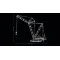 LEGO Конструктор Technic гусеничный подъемный кран Liebherr LR 13000, арт. 42146