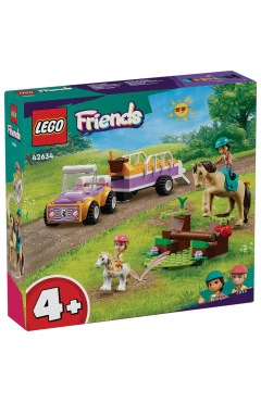 LEGO конструктор Friends прицеп для лошади и пони, арт. 42634
