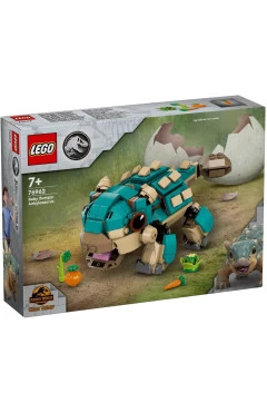 LEGO Конструктор Jurassic World малыш Бампи: анкилозавр, арт. 76962