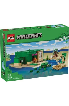 LEGO Конструктор Minecraft пляжный дом в форме черепахи, арт. 21254
