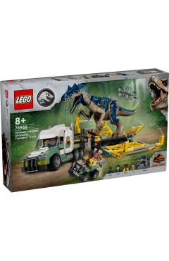 LEGO Jurassic World Місії динозаврів Вантажівка для перевезення алозавра, арт. 76966
