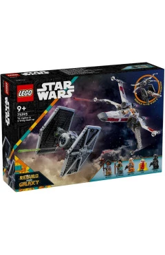 LEGO Конструктор Star Wars Набор сборки истребитель СИД и корабль типа x, арт. 75393