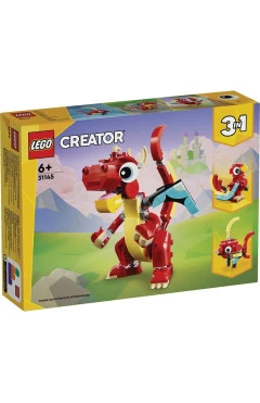 LEGO Конструктор Creator червоний дракон, арт. 31145