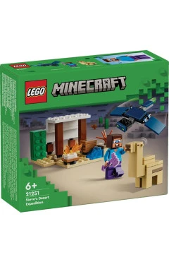 LEGO Конструктор Minecraft експедиція Стіва в пустелю, арт. 21251