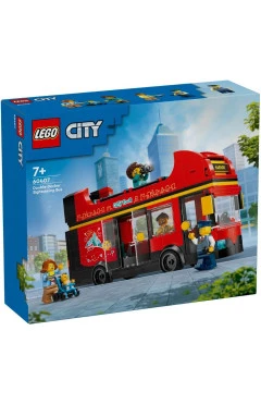 LEGO Конструктор city червоний двоповерховий екскурсійний автобус, арт. 60407