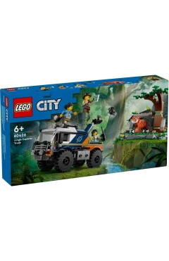 LEGO Конструктор City внедорожник для исследования джунглей, арт. 60426