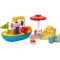 LEGO Конструктор DUPLO Peppa Pig морская прогулка Пеппы на лодке, арт. 10432
