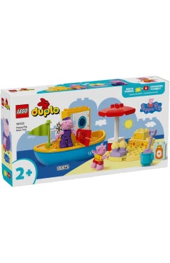 LEGO Конструктор DUPLO Peppa Pig морская прогулка Пеппы на лодке, арт. 10432