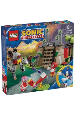 LEGO конструктор Sonic the Hedgehog наклз и алтарь мастера смарагда, арт. 76998