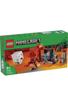 LEGO конструктор Minecraft засада возле портала в нижнем мире, арт. 21255