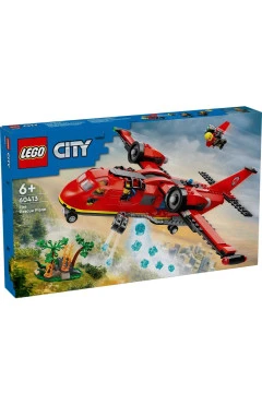 LEGO Конструктор City пожарный спасательный самолет, арт. 60413
