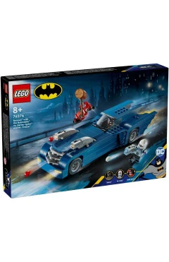 LEGO конструктор Batman Бетмен на бетмобілі проти Харлі Квін і Містера Фріза, арт. 76274