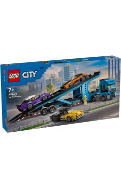 LEGO конструктор city грузовик-транспортер со спортивными авто, арт. 60408