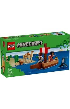 LEGO Конструктор Minecraft подорож на піратському кораблі, арт. 21259-