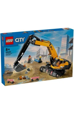 LEGO Конструктор City жовтий будівельний екскаватор, арт. 60420