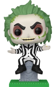 Funko фігурка Funko POP Plus: Beetlejuice S3 - Beetlejuice з tombstone, арт. 889698835626