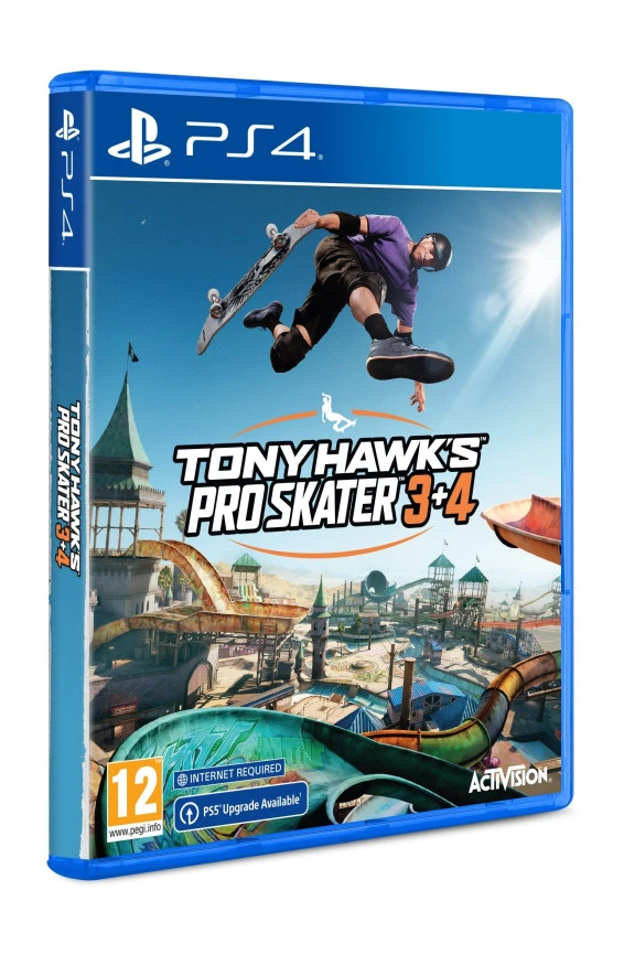 Игра консольная PS4 Tony Hawk Pro Skater 3+4 BD диск, арт. 1161845
