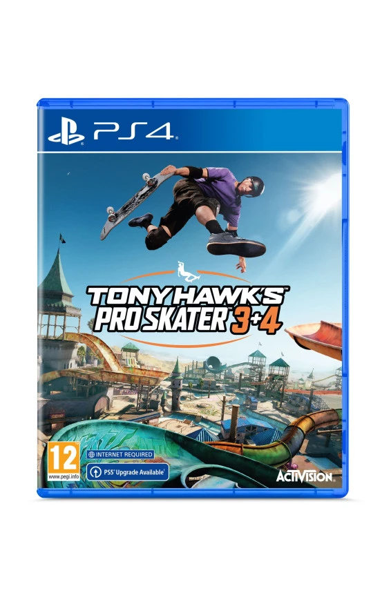Игра консольная PS4 Tony Hawk Pro Skater 3+4 BD диск, арт. 1161845