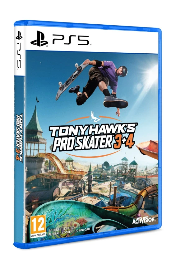 Игра консольная ps5 Tony Hawk Pro Skater 3+4 bd диск, арт. 1161846