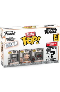 Фігурка Funko POP (Bitty): Mandalorian - Mandalorian 4pk, арт. 889698754521