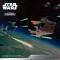 Ігрова фігурка Star Wars A-Wing 7.5 см з транспортом колекційна, арт. SWJ0079