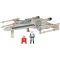 Игровая коллекционная фигурка Star Wars X-Wing Blue 1 с Antoc Merric и R2-R9 12.5 см, арт. SWJ0025